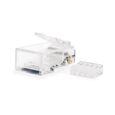 Nanocable Conector RJ45 CAT.6 8 Hilos, 50 Unidades, Transparente Nanocable Conector RJ45 CAT.6 8 Hilos, 50 Unidades, Transparente